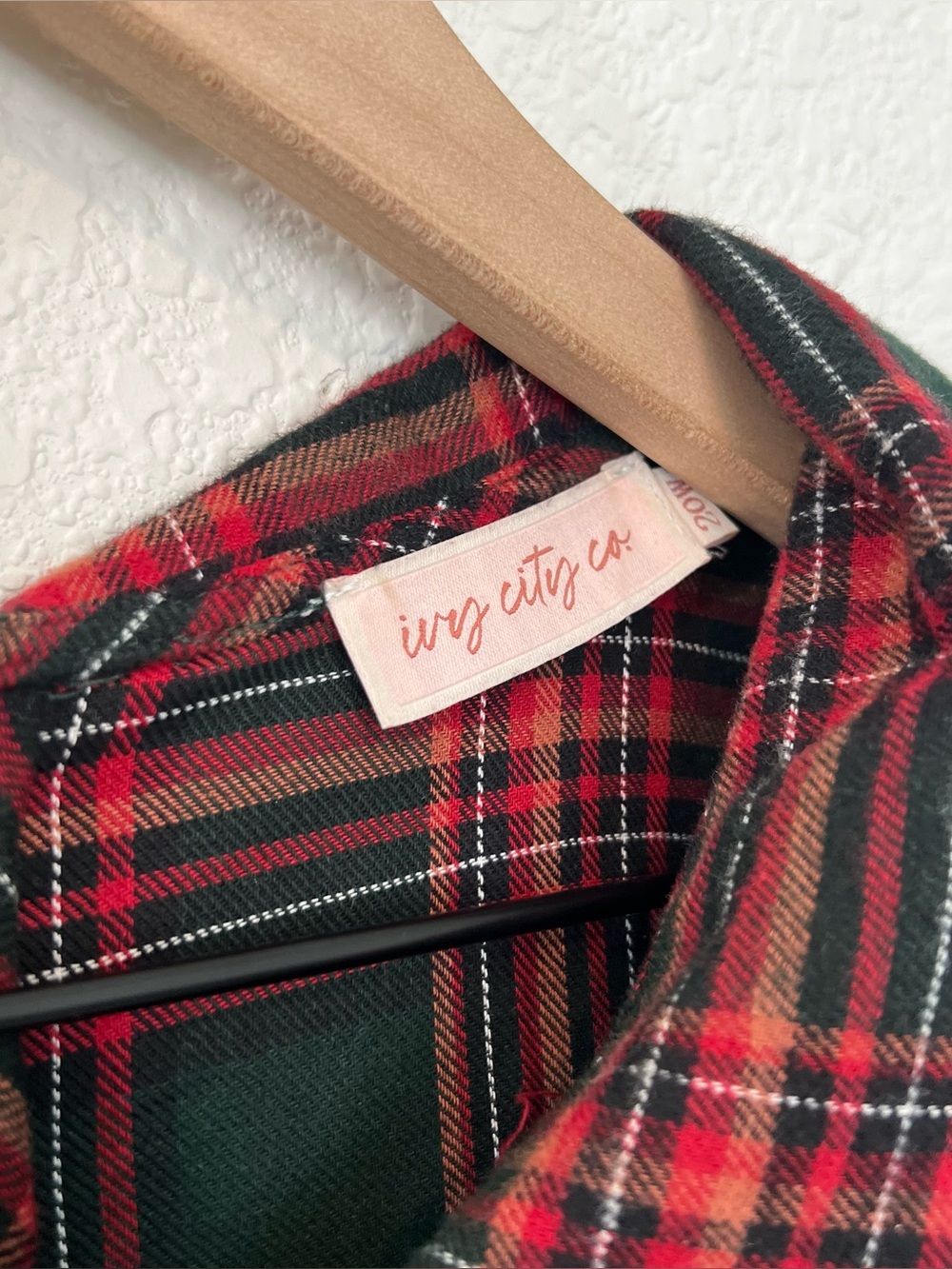 Ivy City Co Sophia Dress in Evergreen Plaid- Size 20W - Picture 8 of 15
